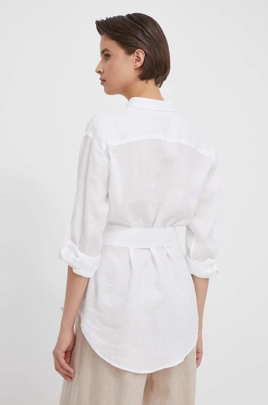 Льняная рубашка - фото 3