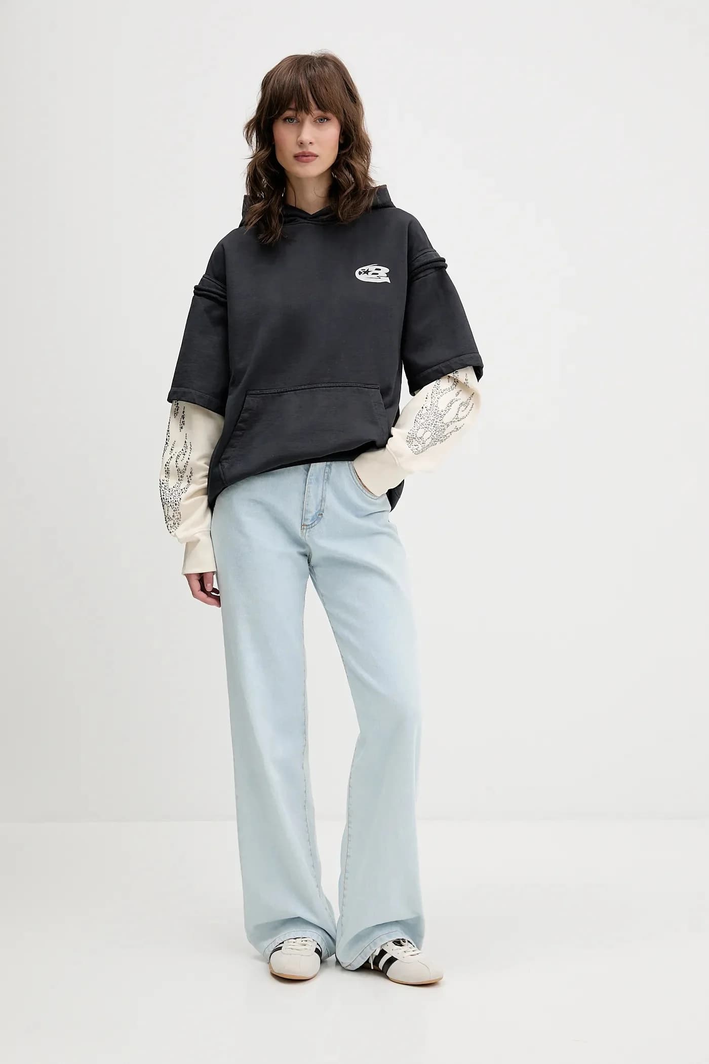 Хлопковая толстовка - фото 5