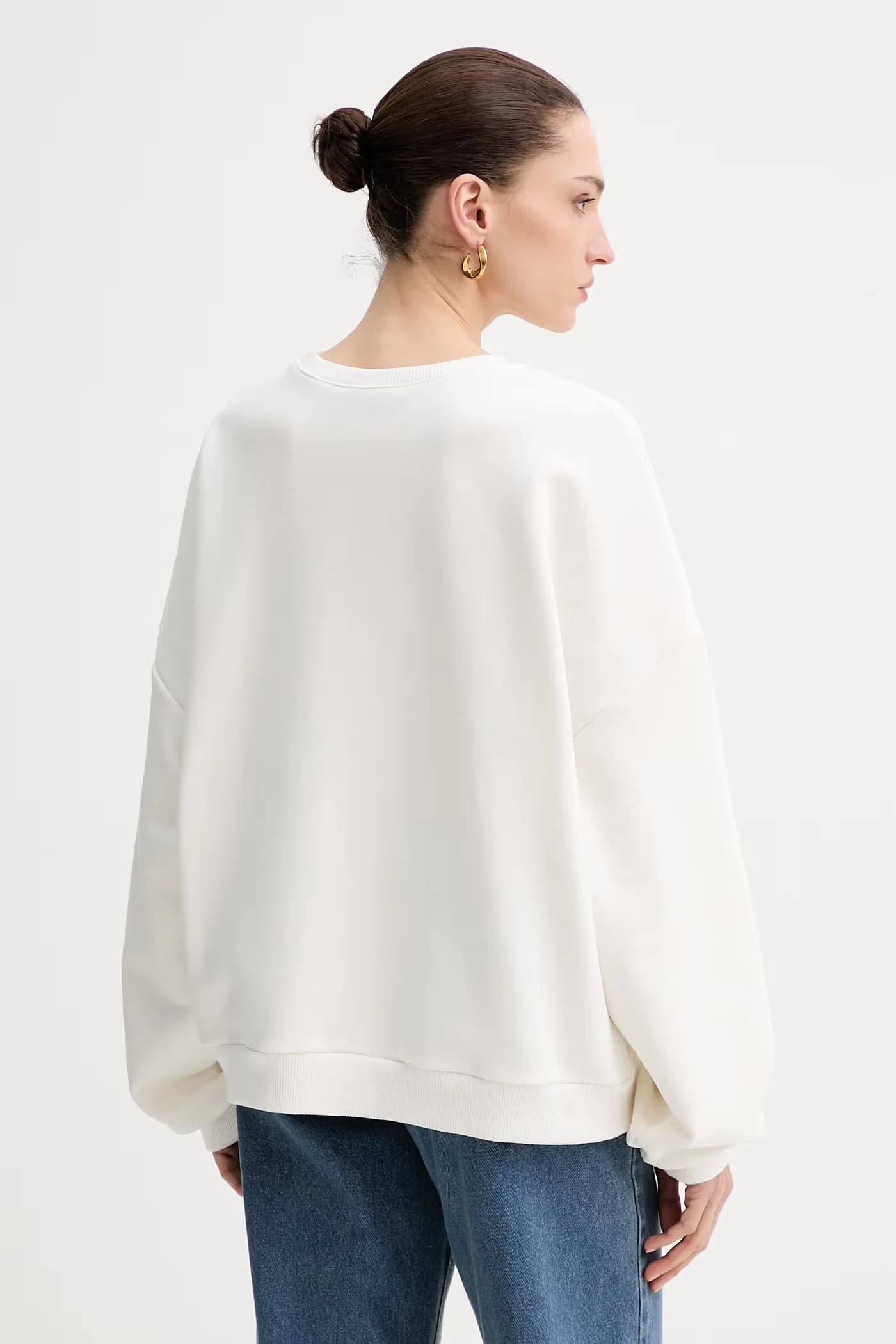 Женская хлопковая толстовка оверсайз BRUX 3 - фото 3