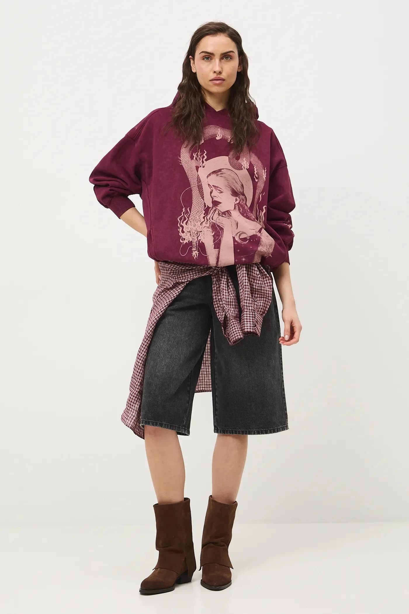 Женская хлопковая толстовка - фото 3