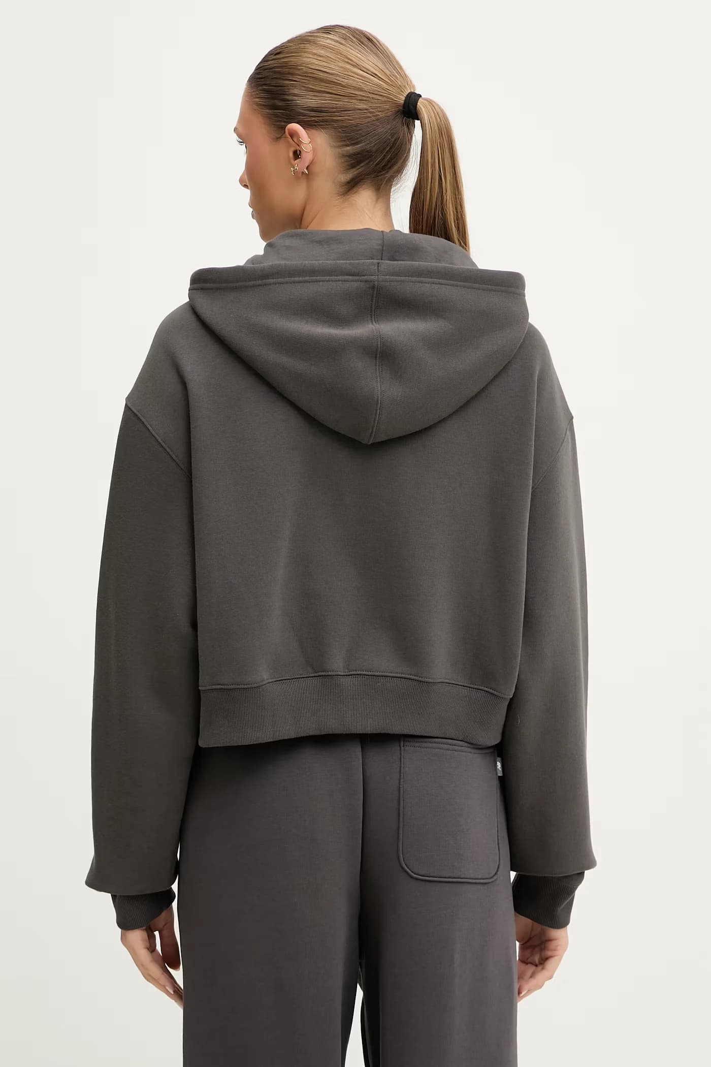 Женская флисовая толстовка с молнией во всю длину - фото 3