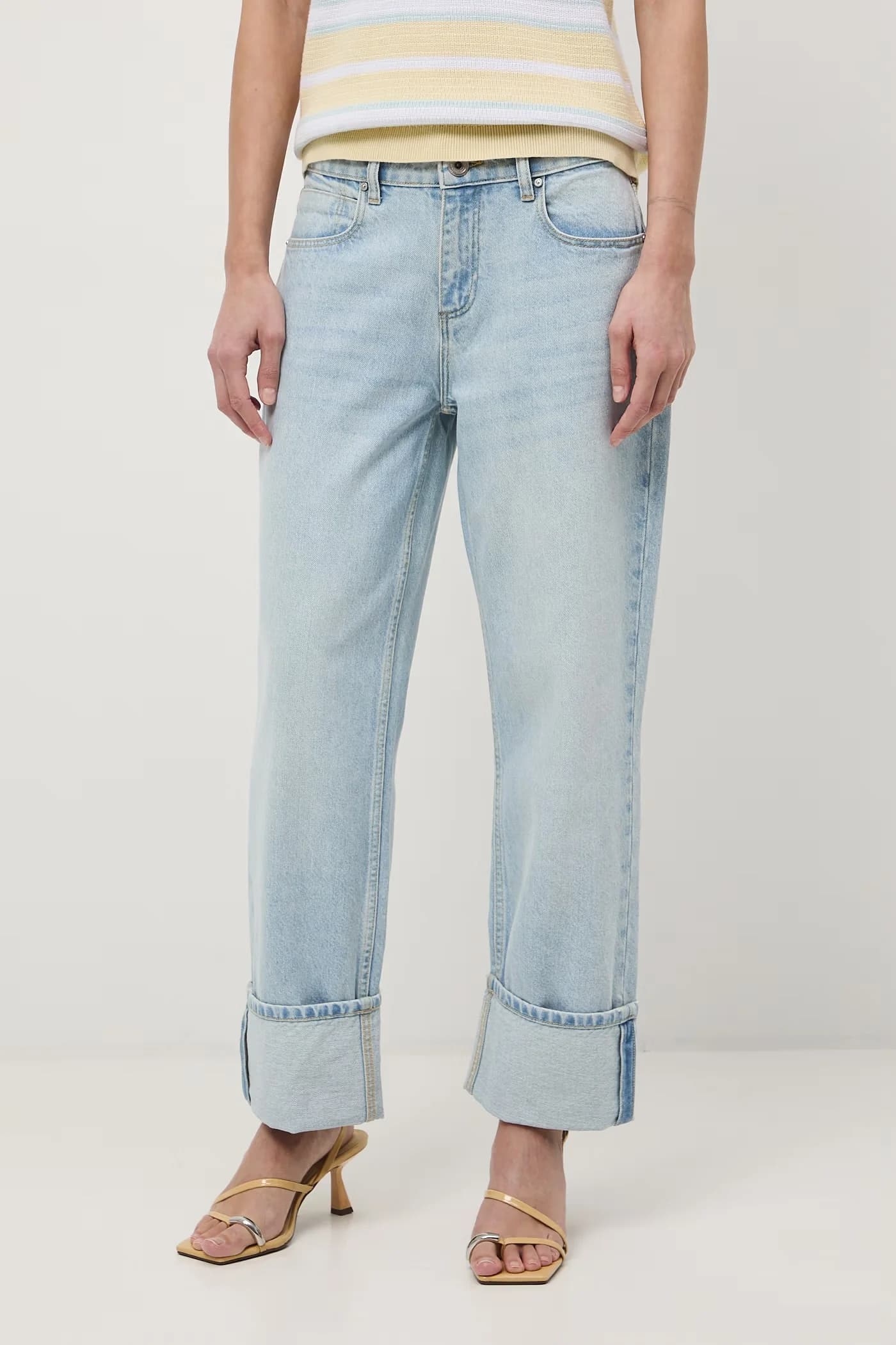 Женские прямые джинсы - фото 2