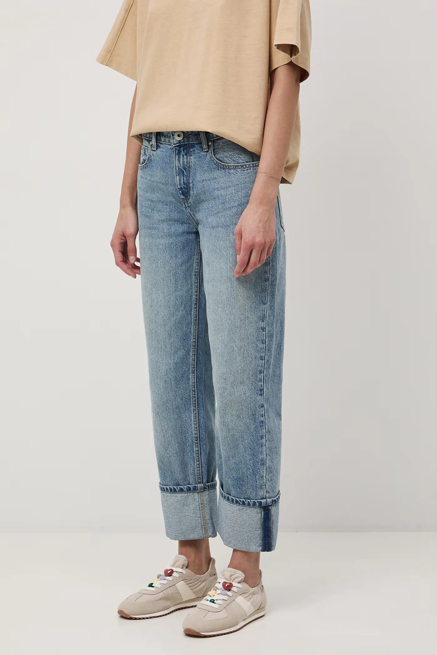 Женские прямые джинсы - фото 2