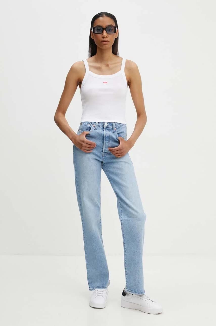 Джинсы RIBCAGE ПОЛНАЯ ДЛИНА - фото 2