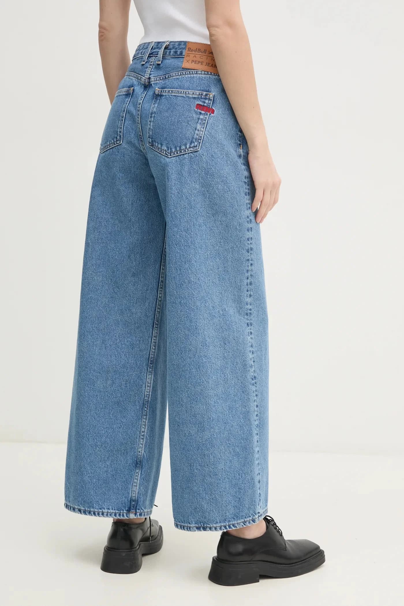 ШИРОКИЕ ДЖИНСЫ - фото 3