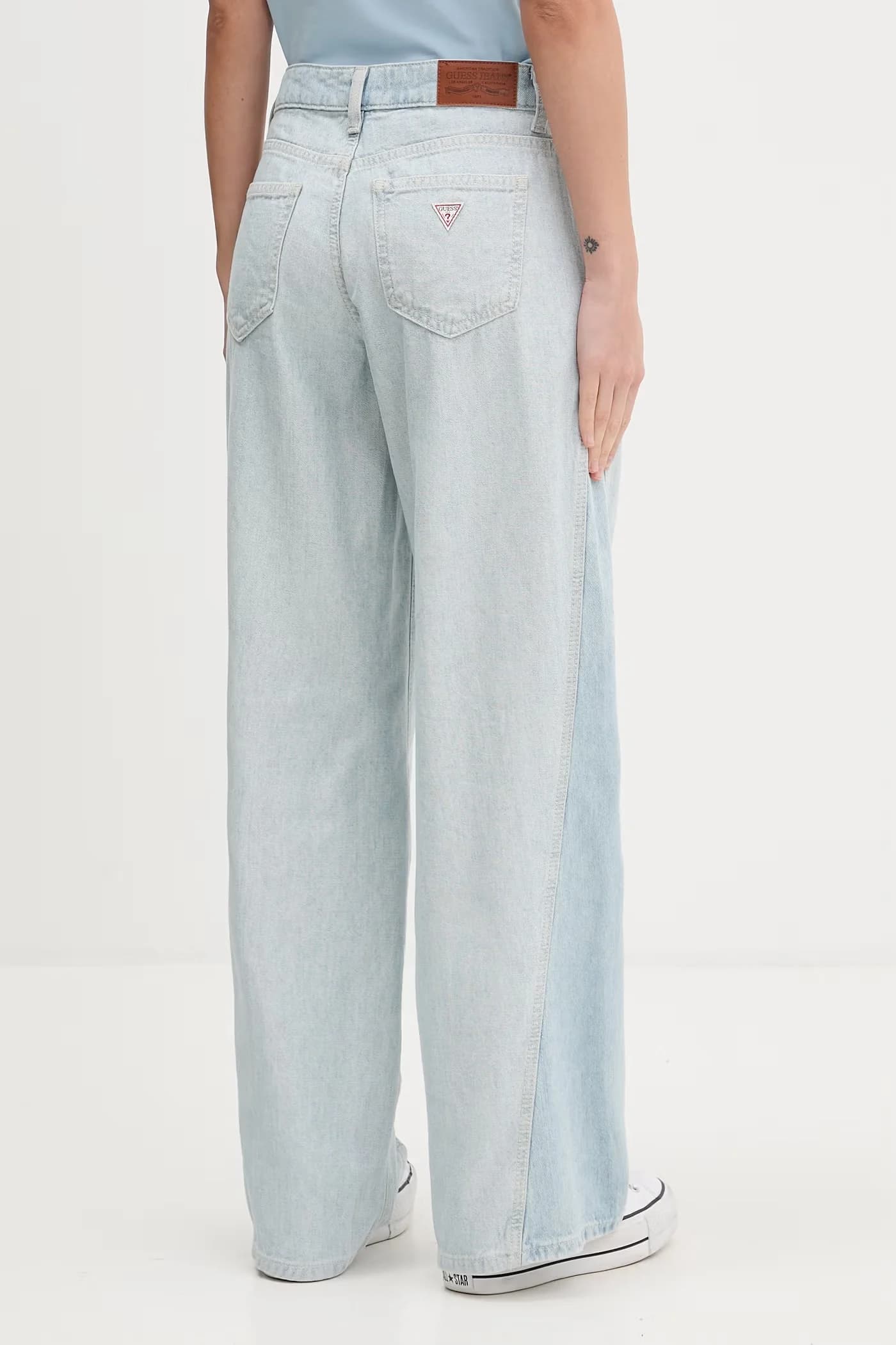 Женские широкие джинсы - фото 3