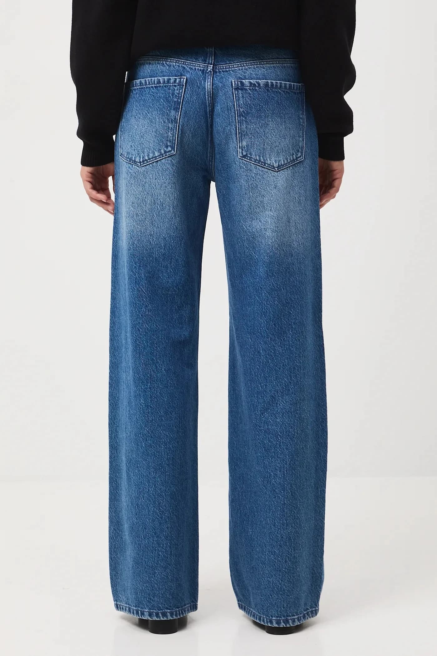 Хлопковые джинсы - фото 3