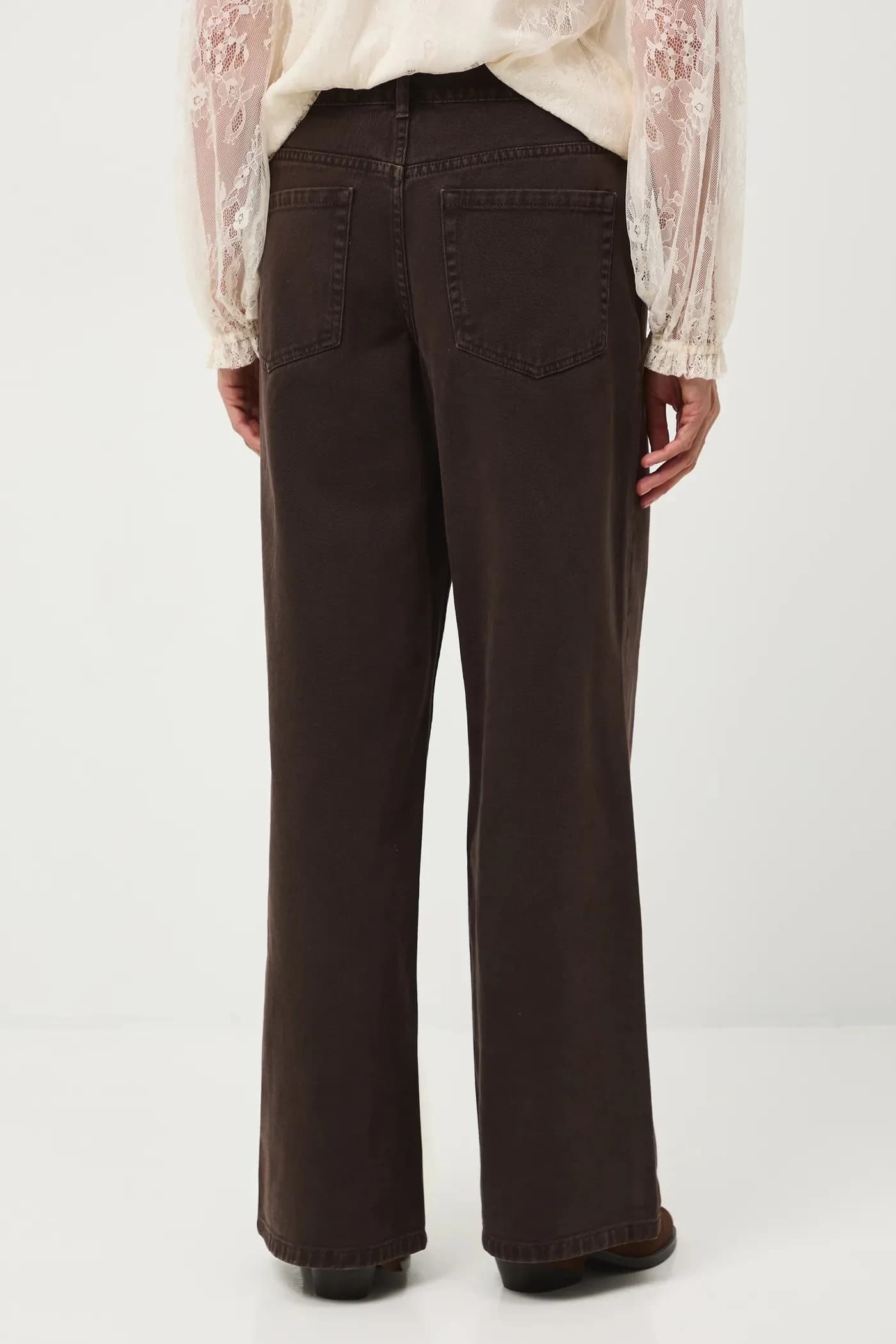 Хлопковые джинсы - фото 3