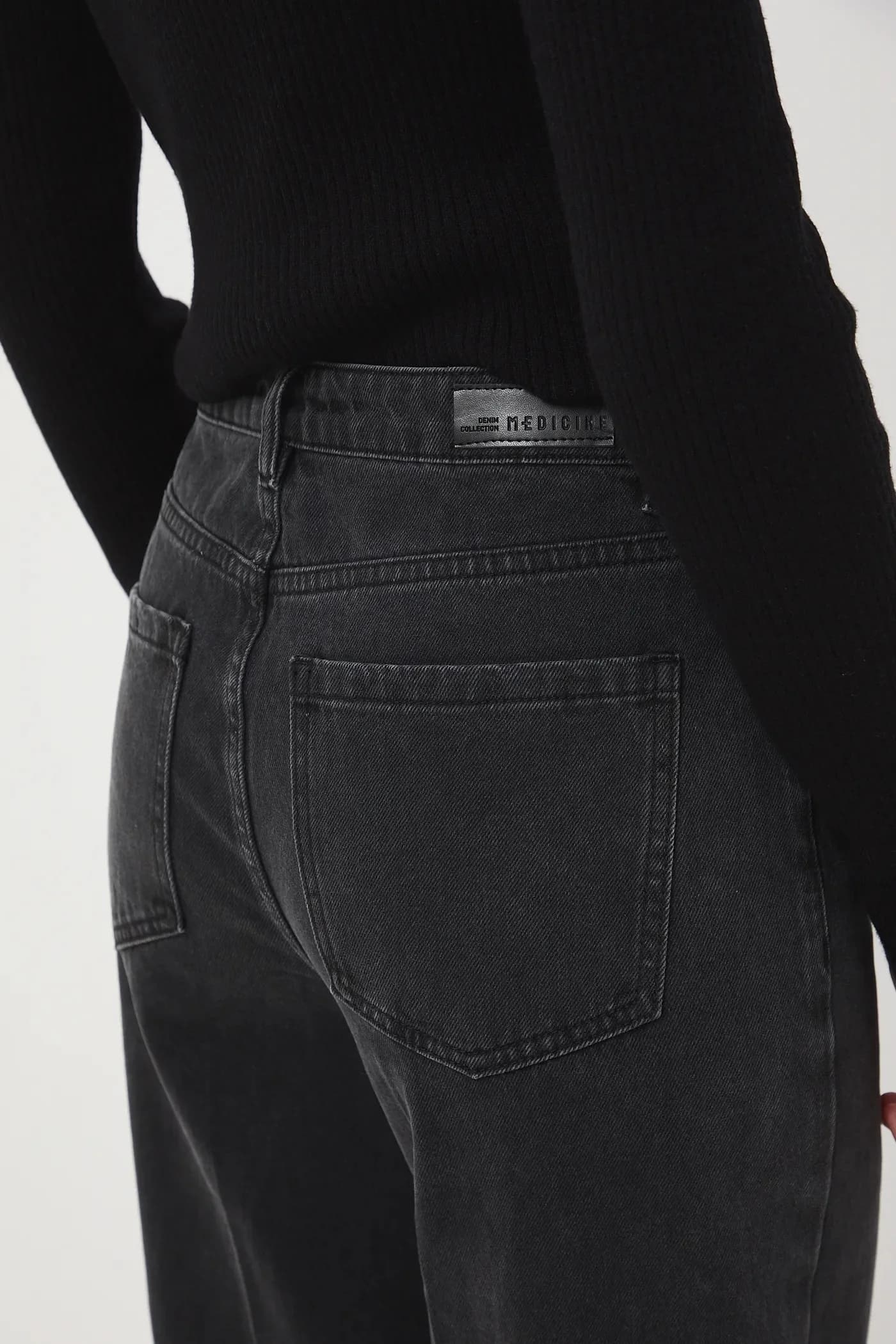 Хлопковые джинсы - фото 4