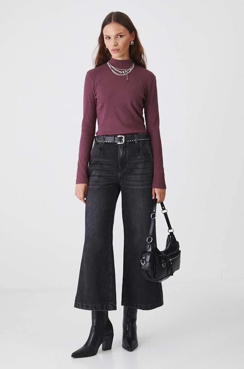 Хлопковые джинсы - фото 2