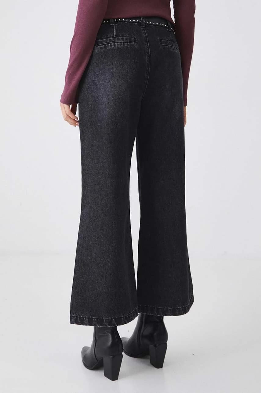 Хлопковые джинсы - фото 3