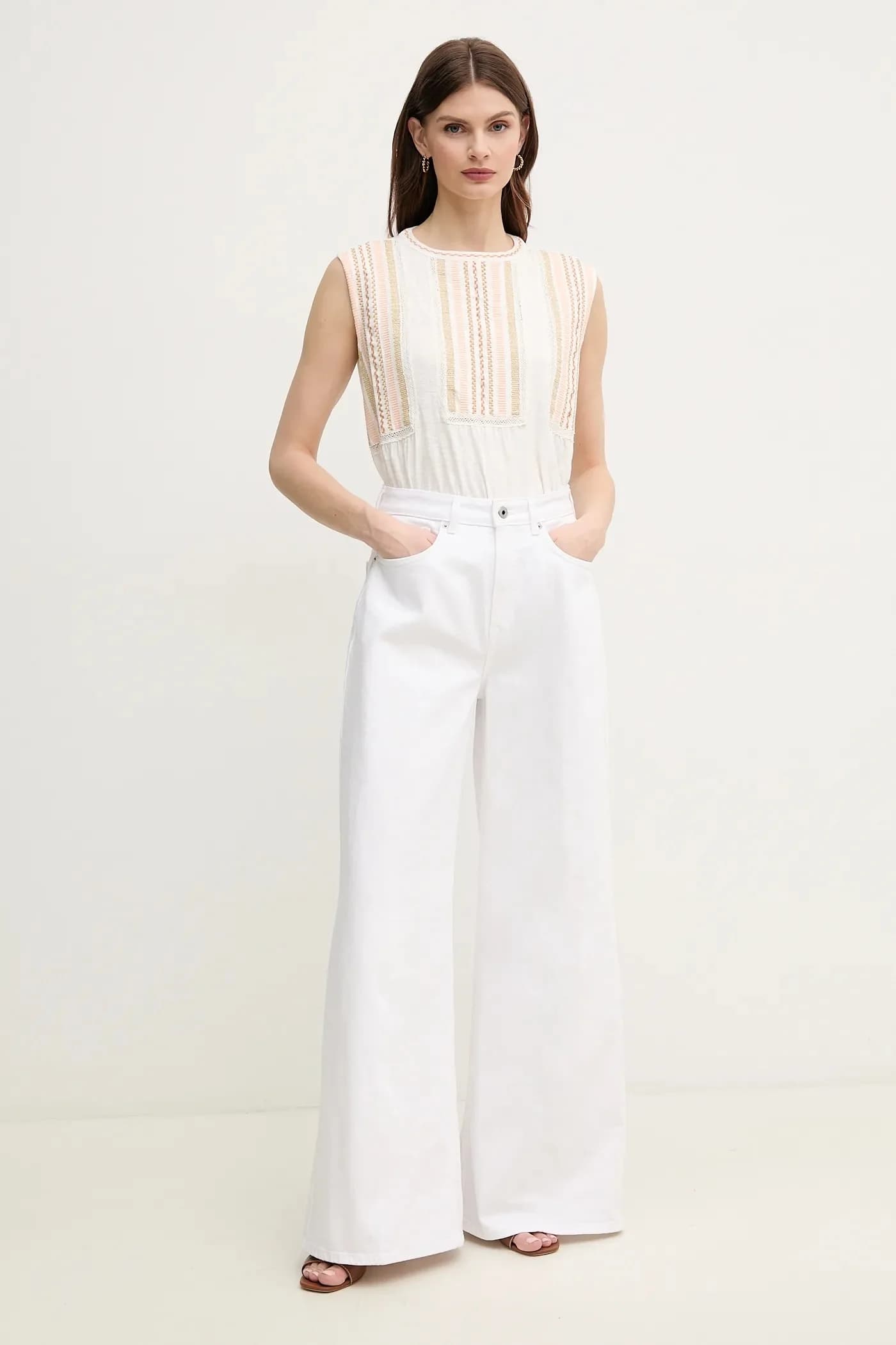 ШИРОКИЕ ДЖИНСЫ UHW JAIMY - фото 2