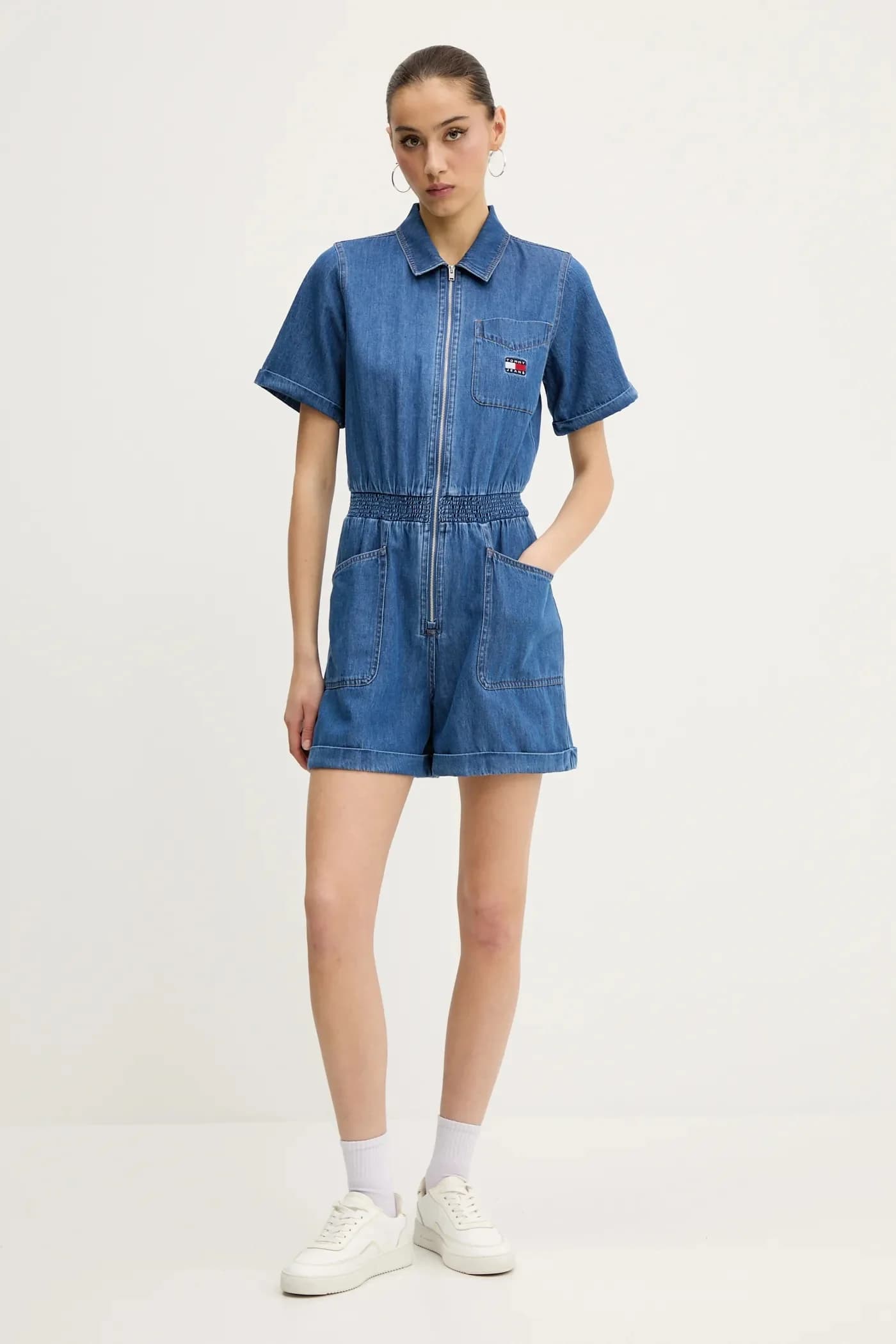 Джинсовый комбинезон - фото 2