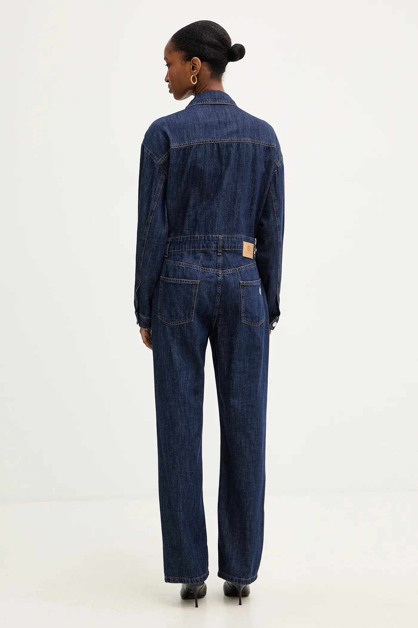 Джинсовый комбинезон - фото 3