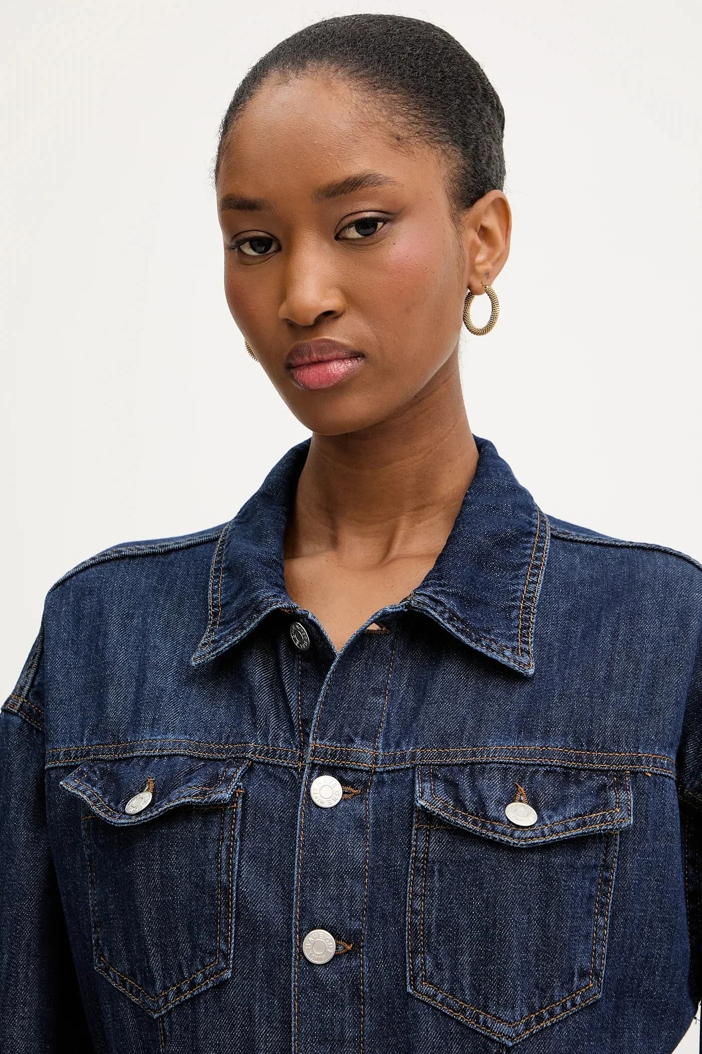 Джинсовый комбинезон - фото 4