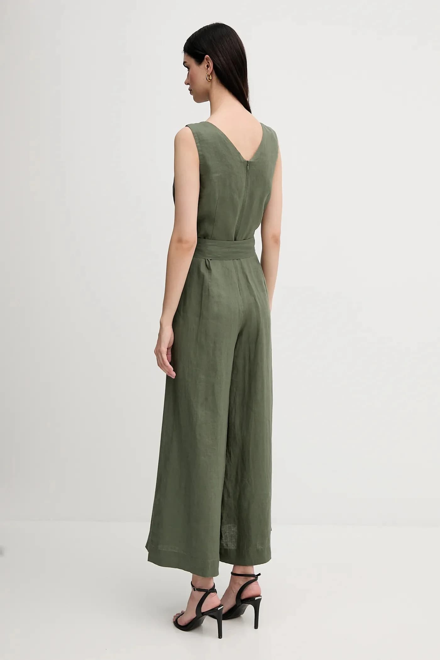 Льняной комбинезон - фото 3