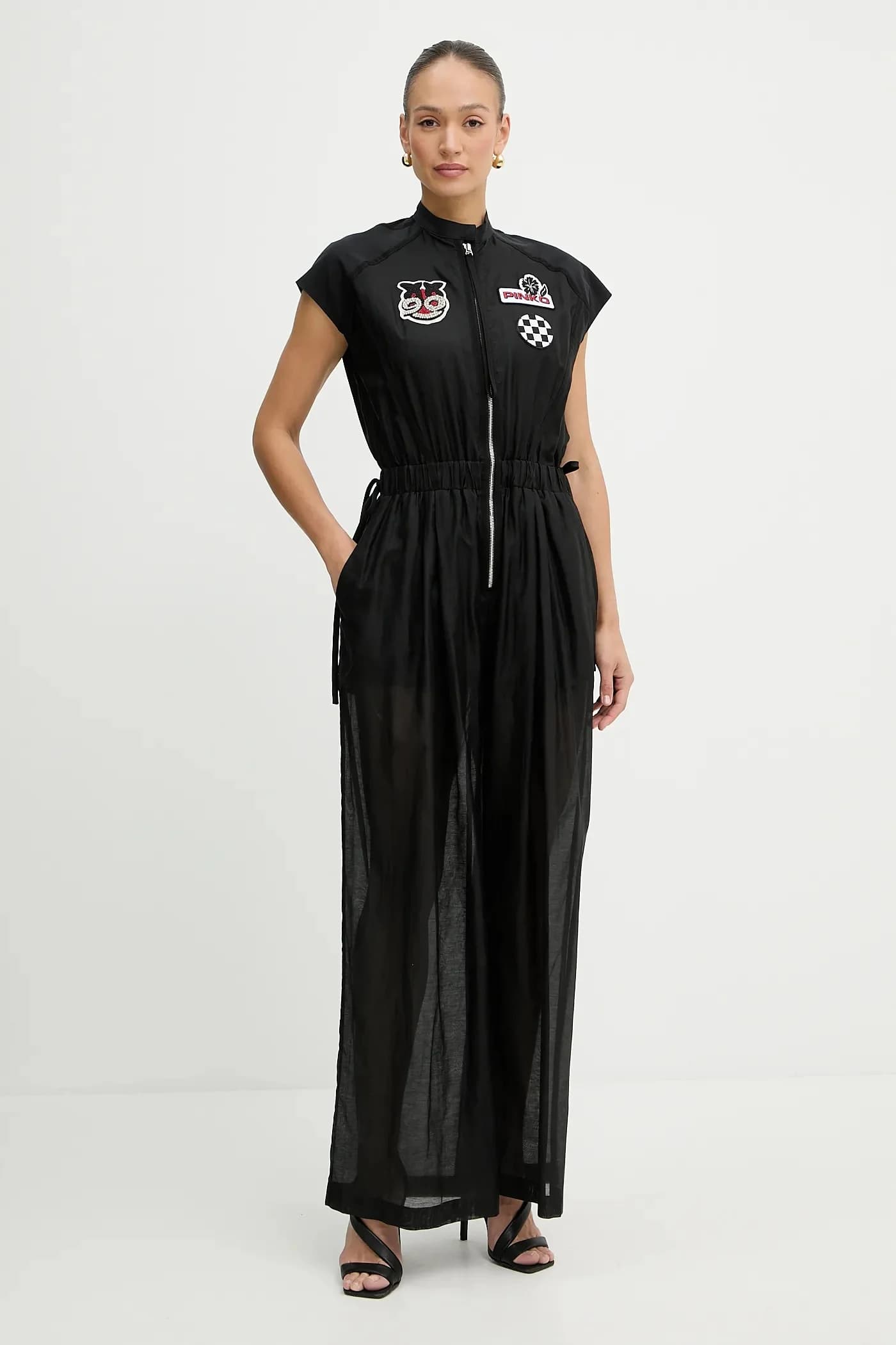 Комбинезон с оттенком шелка - фото 2