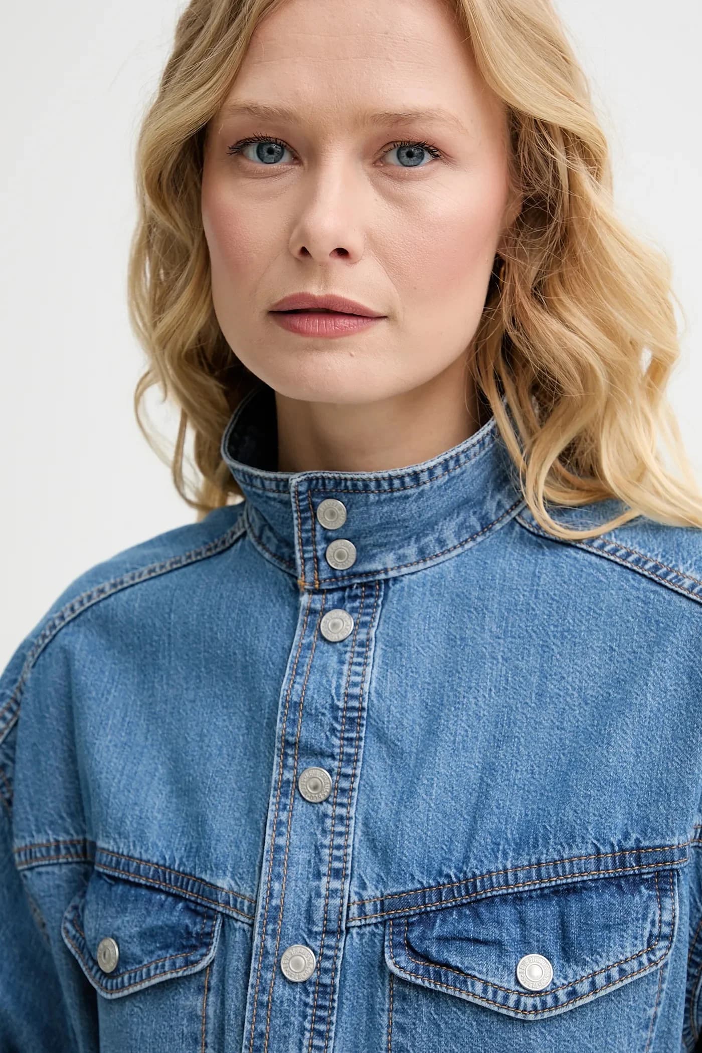 Джинсовый комбинезон SS SURPLUS ROMPER - фото 4