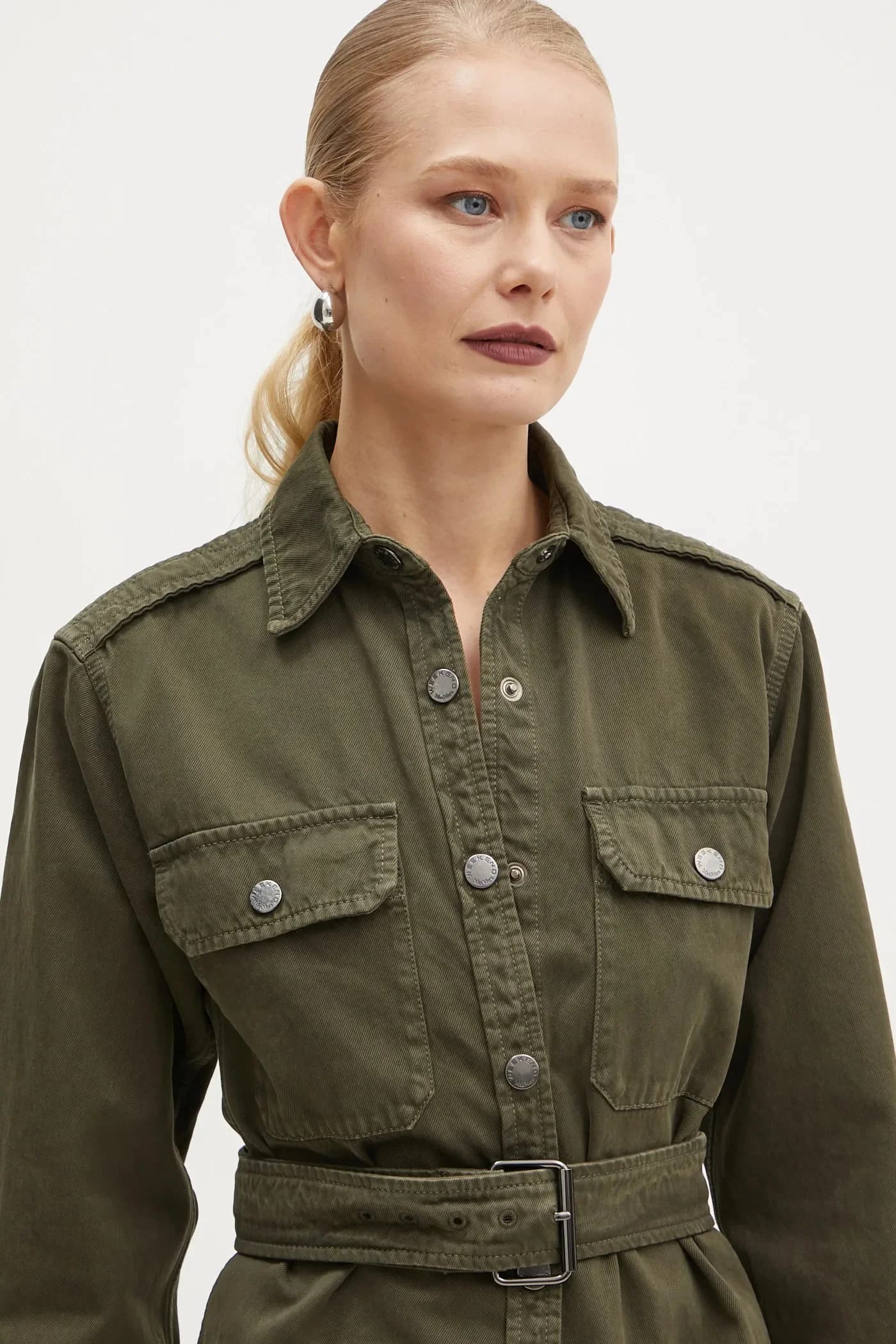 Джинсовый комбинезон - фото 4