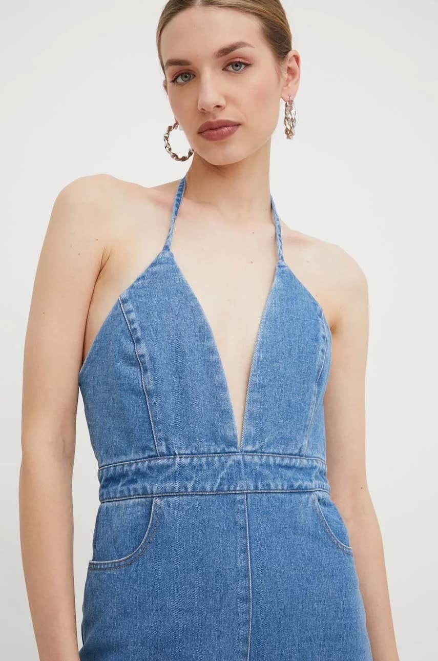 Джинсовый комбинезон ZERAH - фото 5