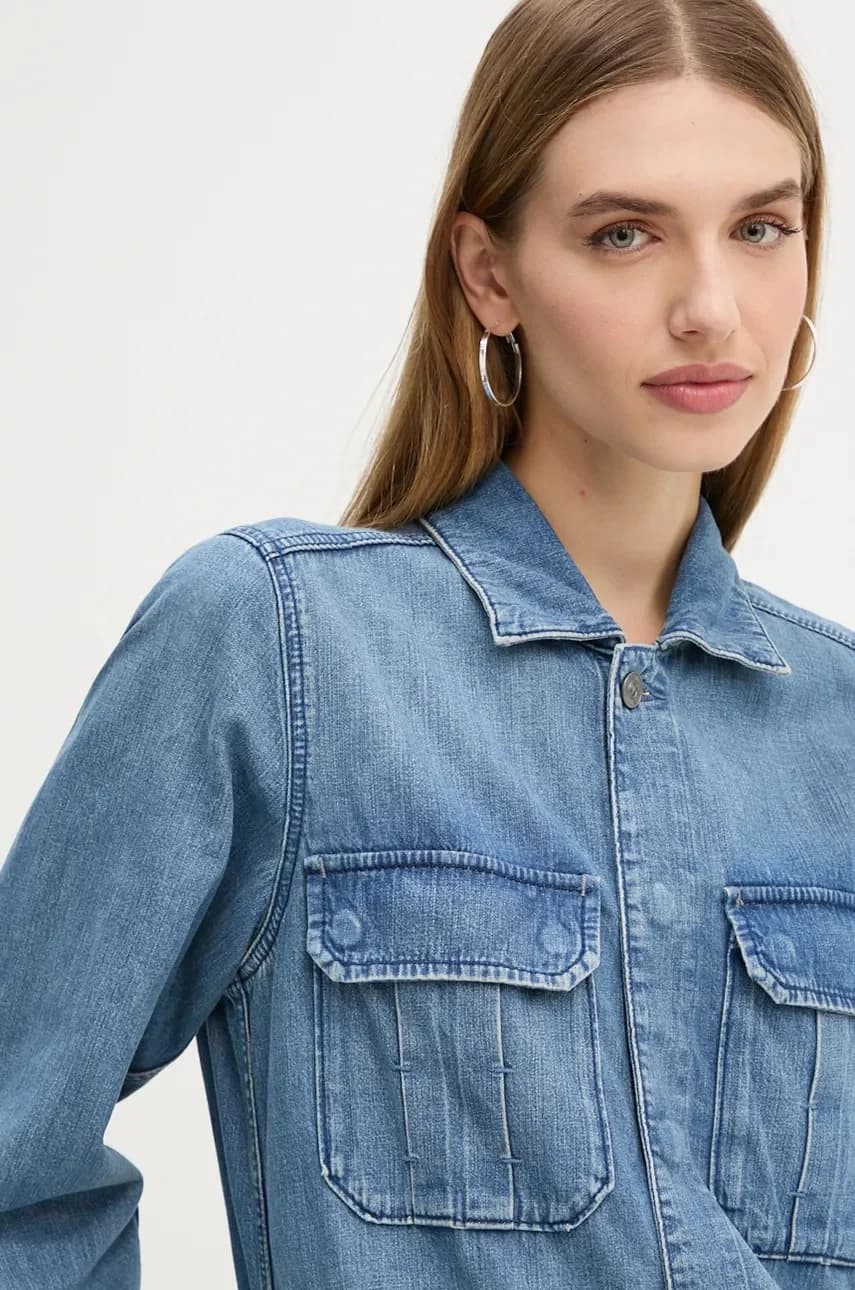 Джинсовый комбинезон - фото 4