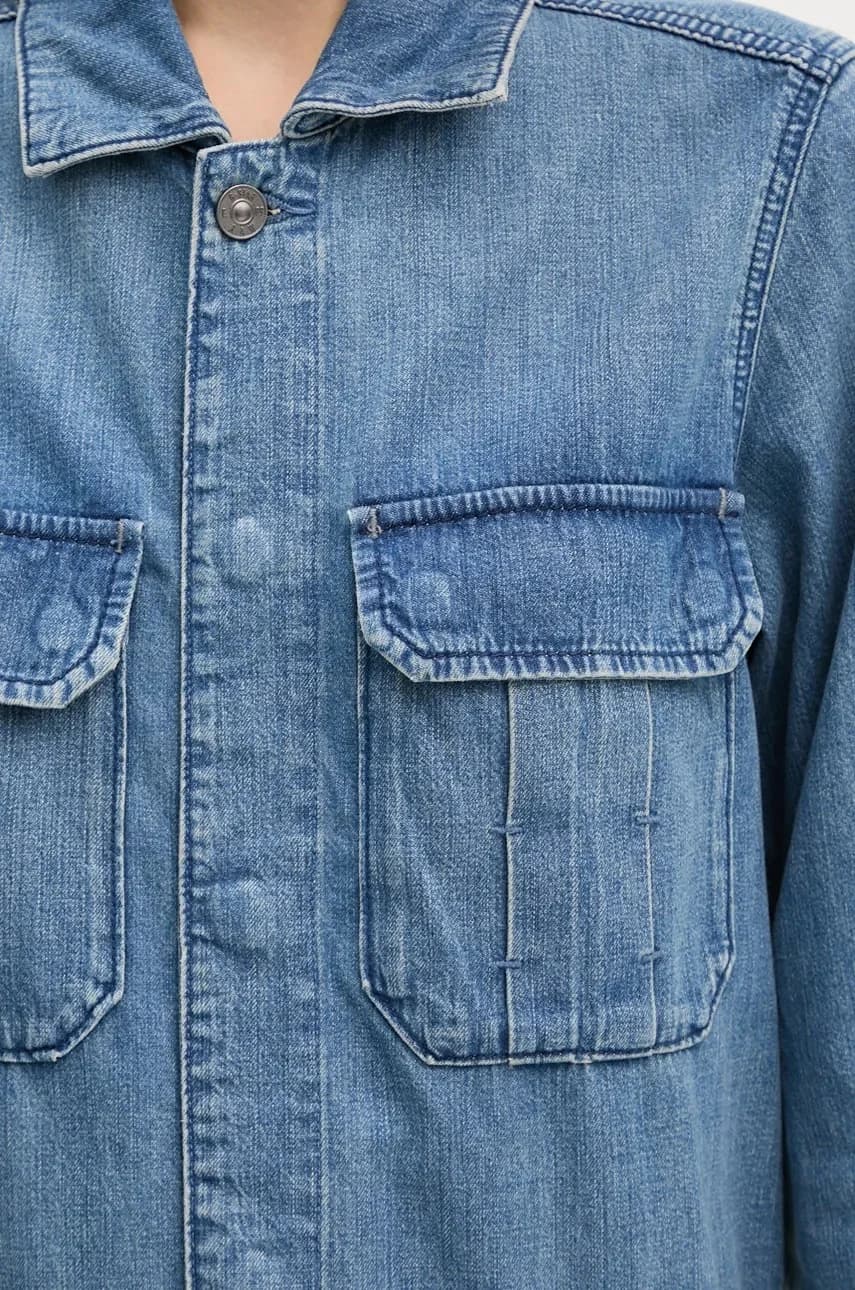 Джинсовый комбинезон - фото 5