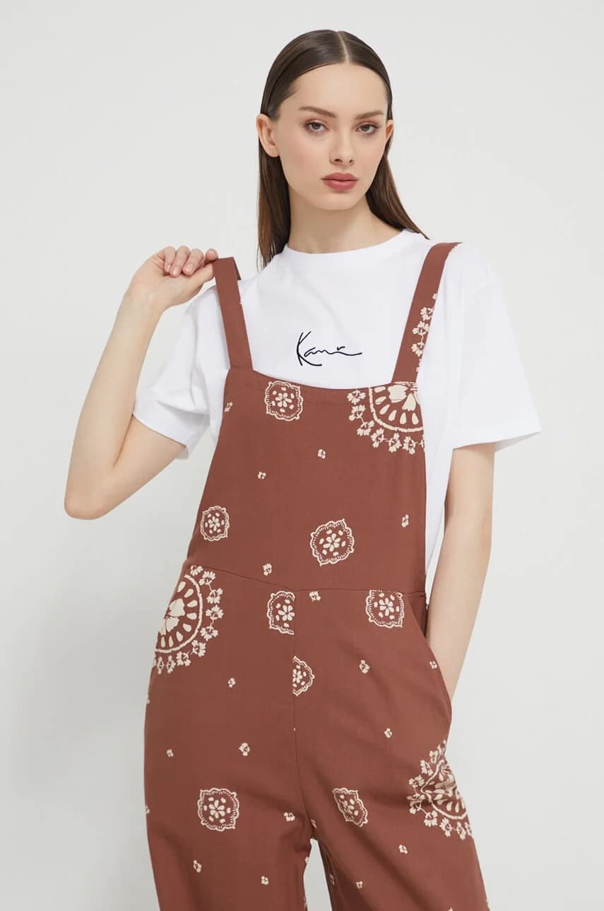 Хлопковый комбинезон - фото 4