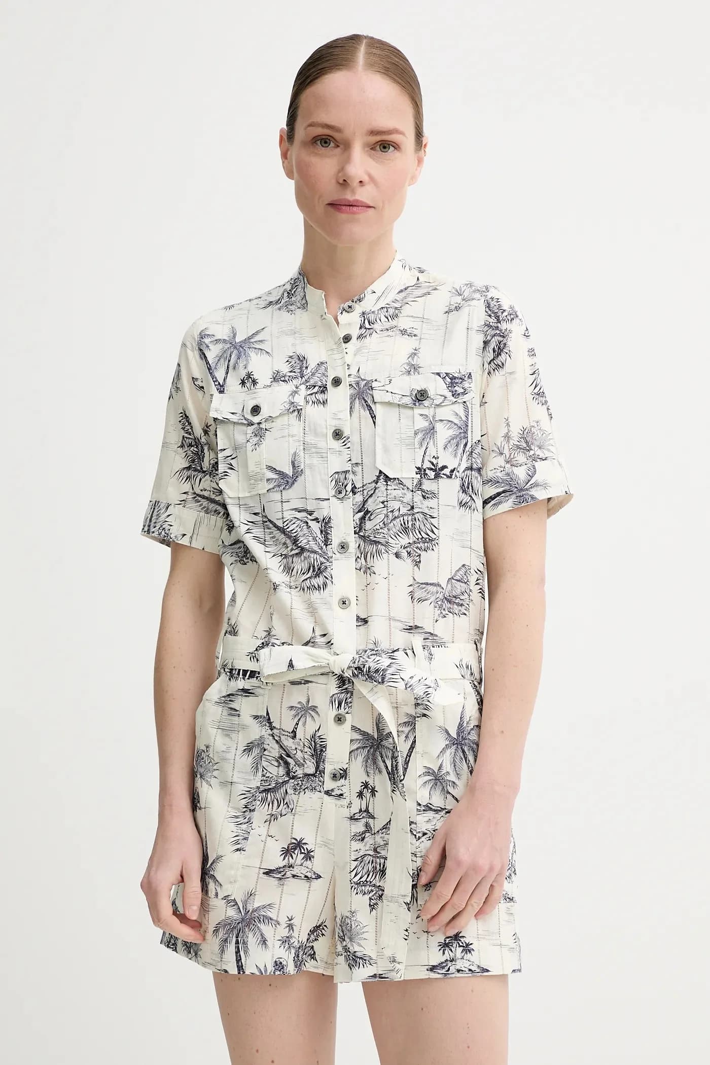 Хлопковый комбинезон