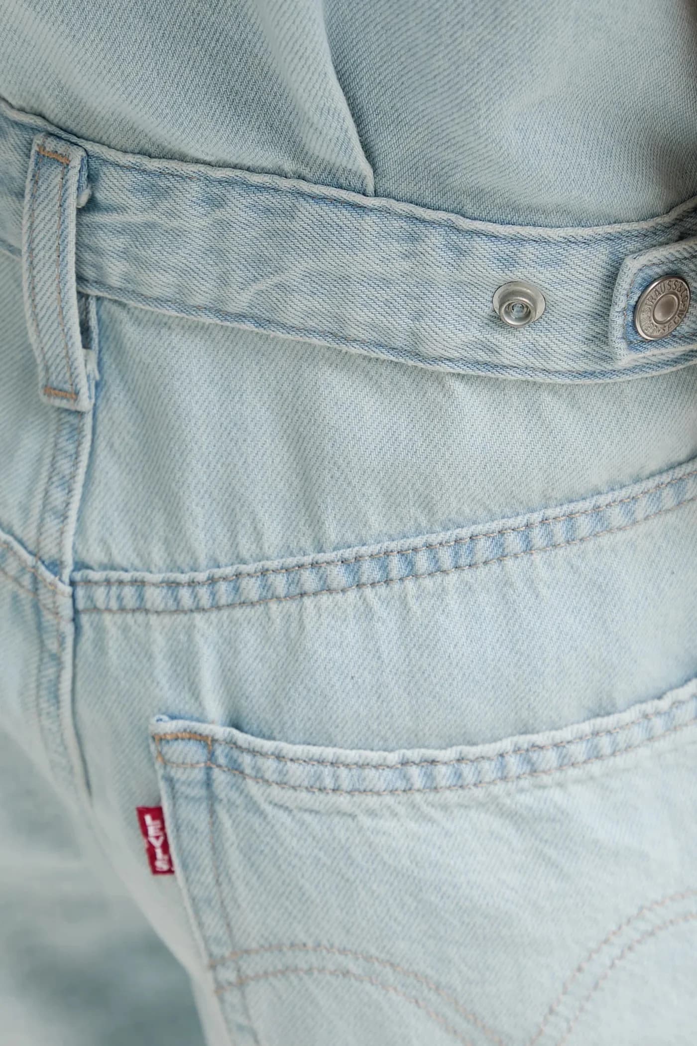 VEST ROMPER джинсовый комбинезон - фото 5