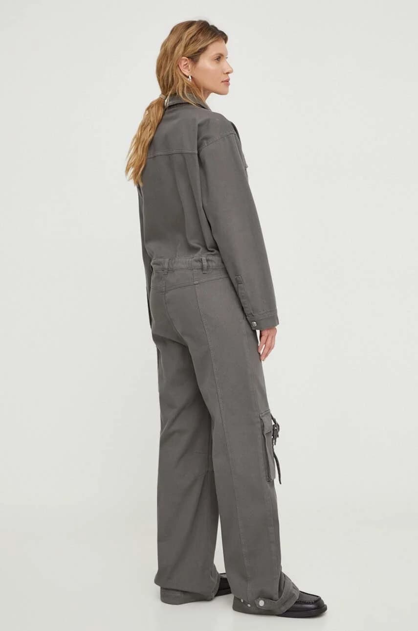 Джинсовый комбинезон - фото 3