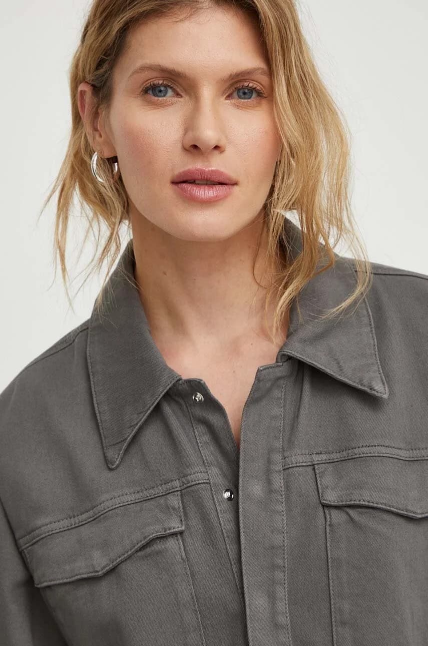 Джинсовый комбинезон - фото 4