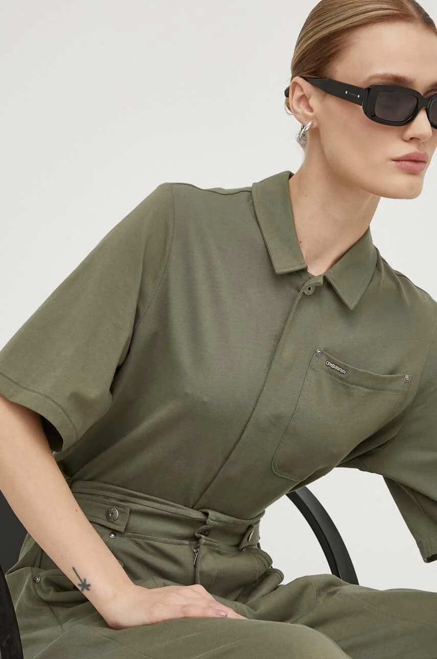 Хлопковый комбинезон - фото 4