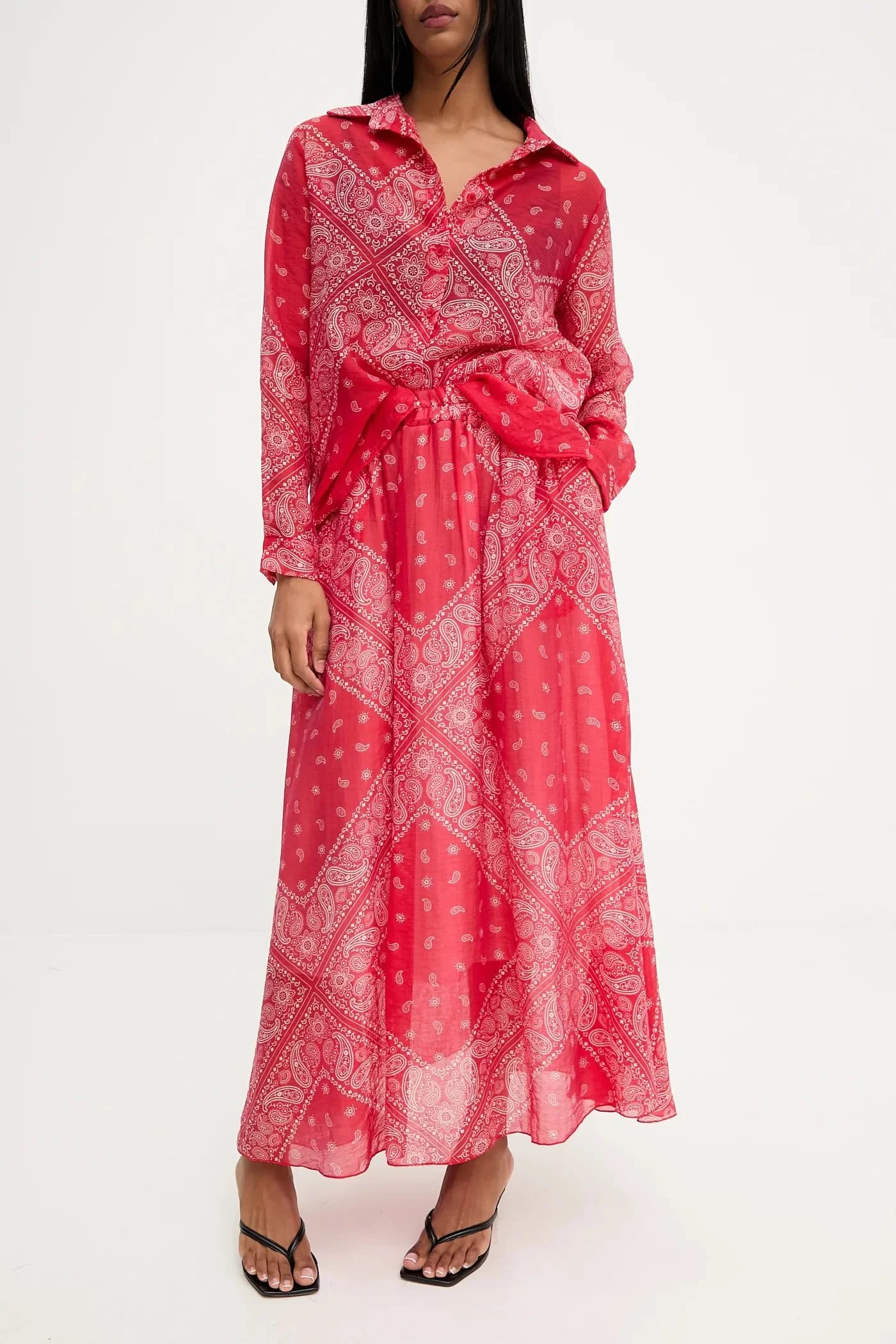 Рубашка и юбка - фото 5