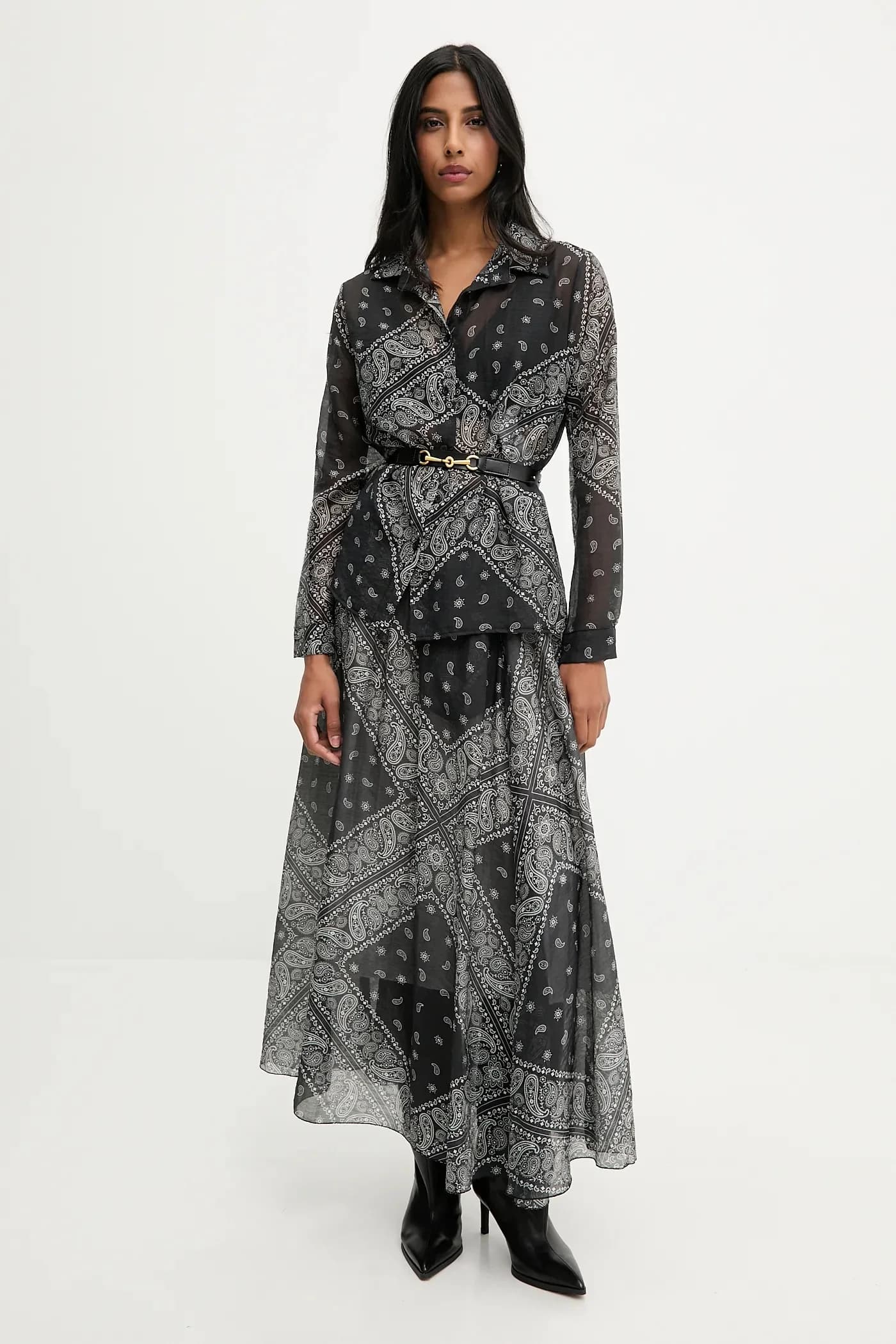 Рубашка и юбка - фото 6