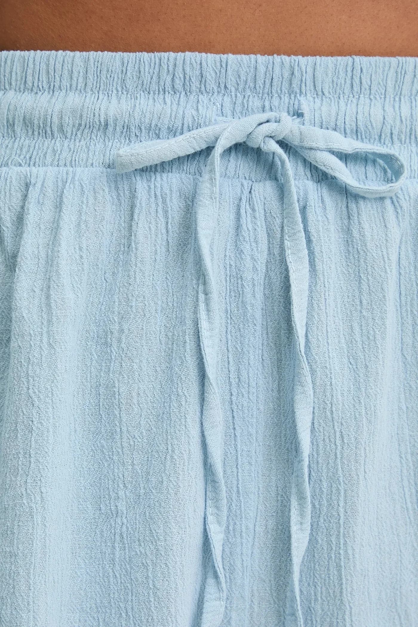 Хлопковая блузка и шорты - фото 7