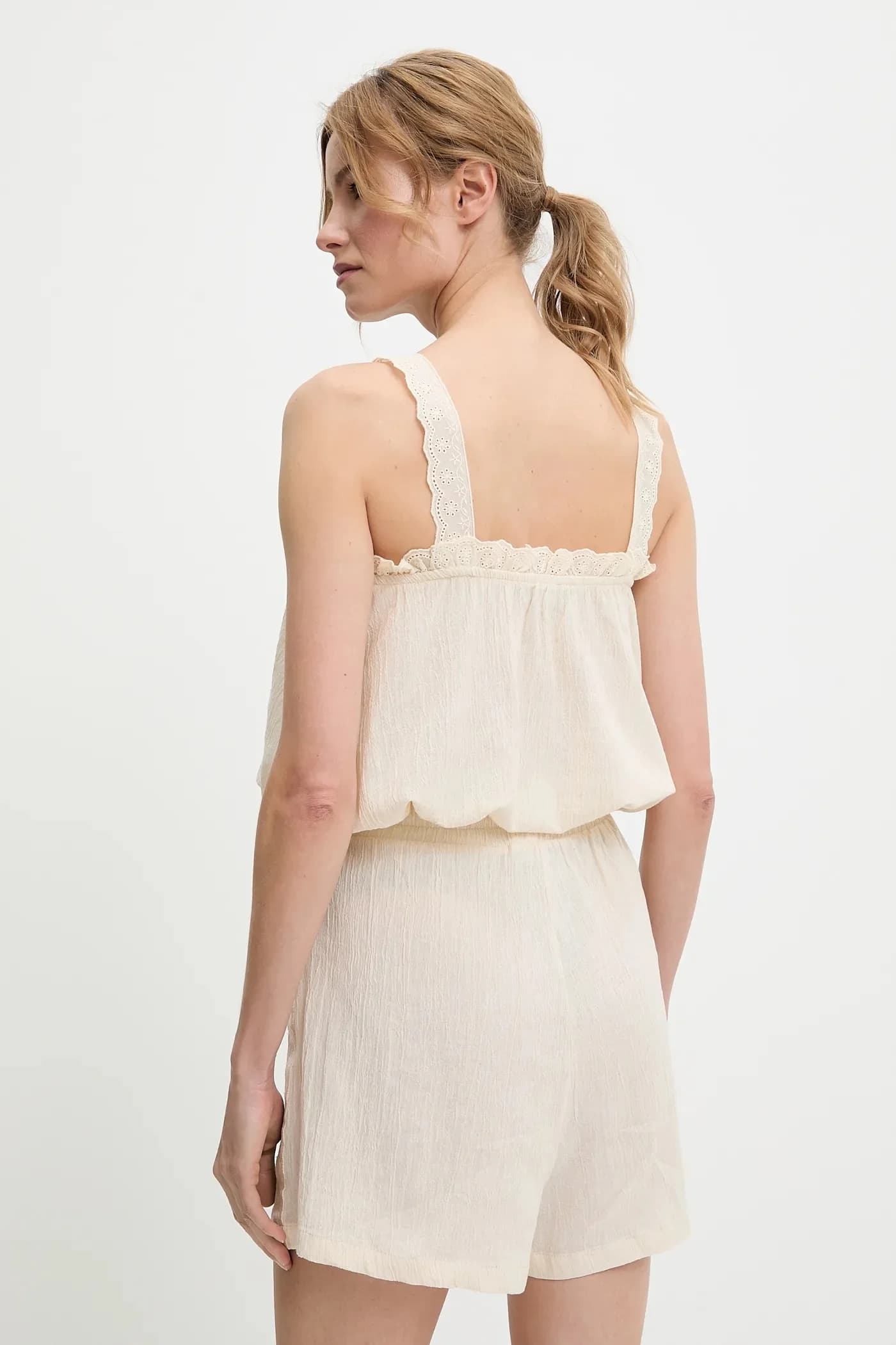 Хлопковая блузка и шорты - фото 3