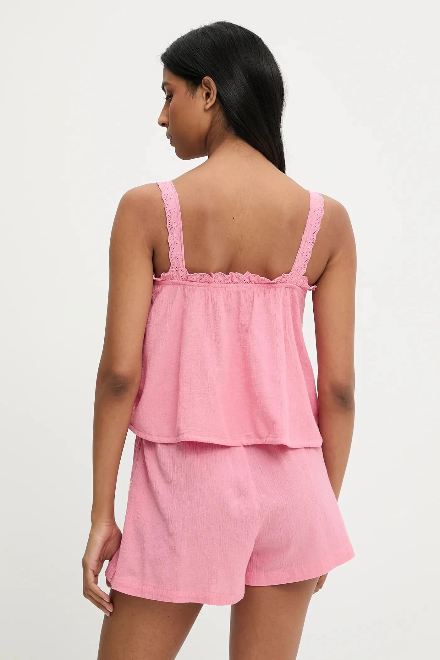 Хлопковая блузка и шорты - фото 4