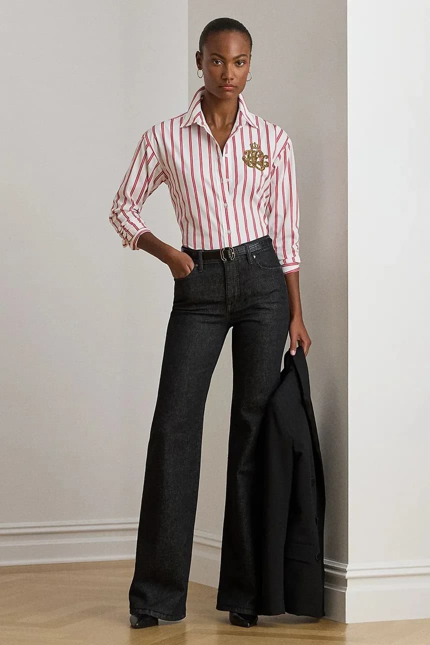 Хлопковая рубашка - фото 3