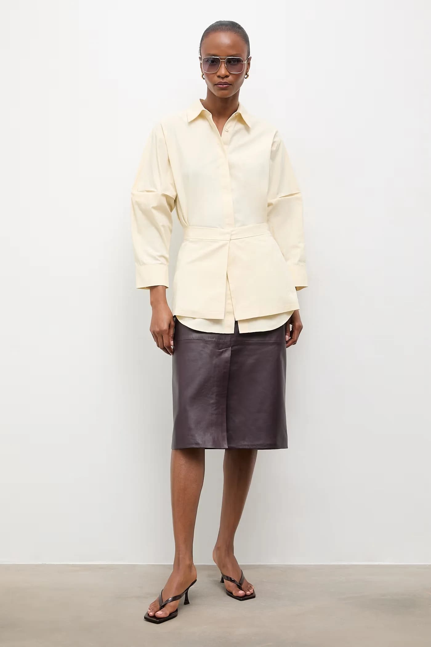 Женская хлопковая рубашка - фото 2