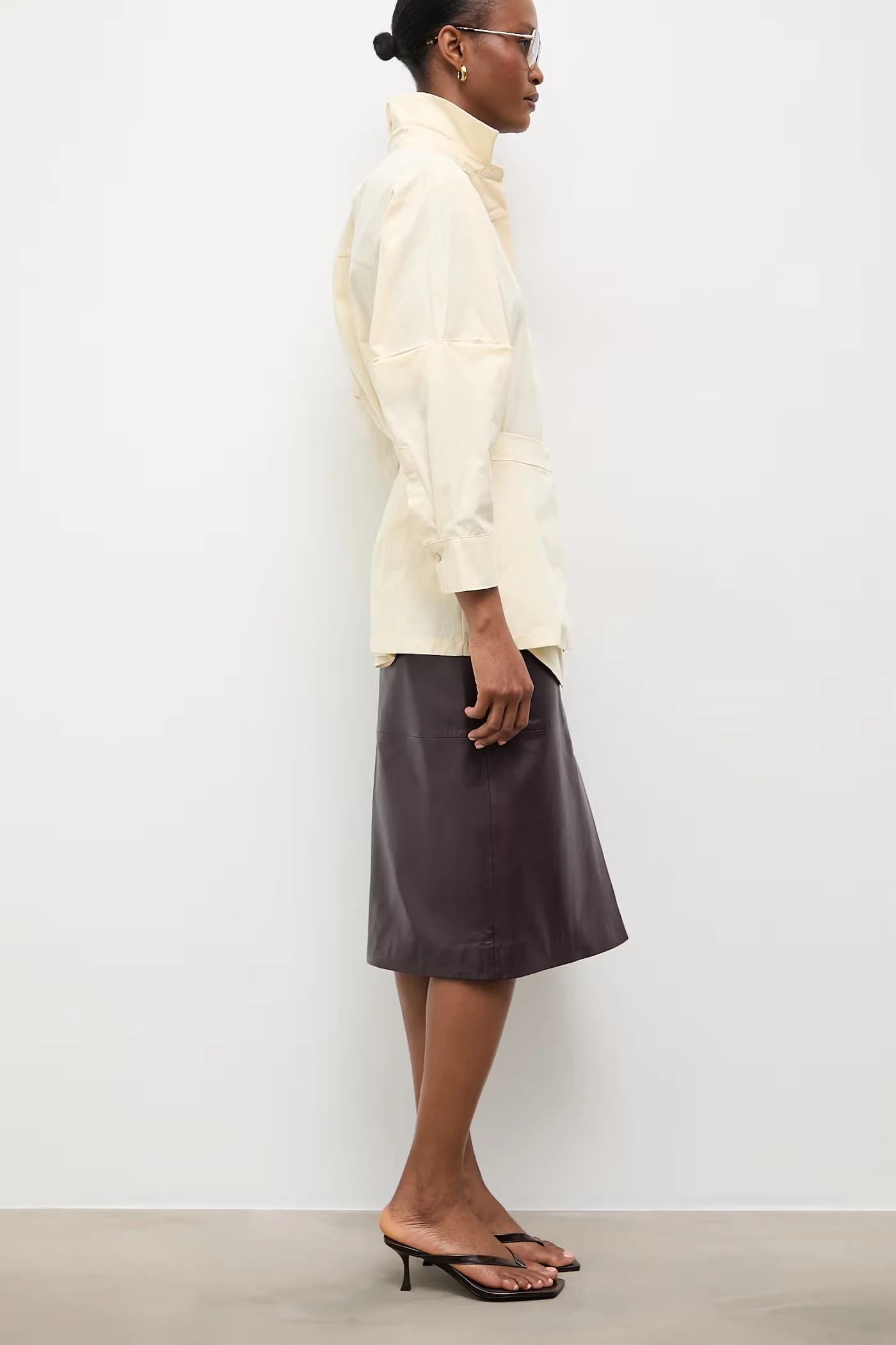 Женская хлопковая рубашка - фото 4