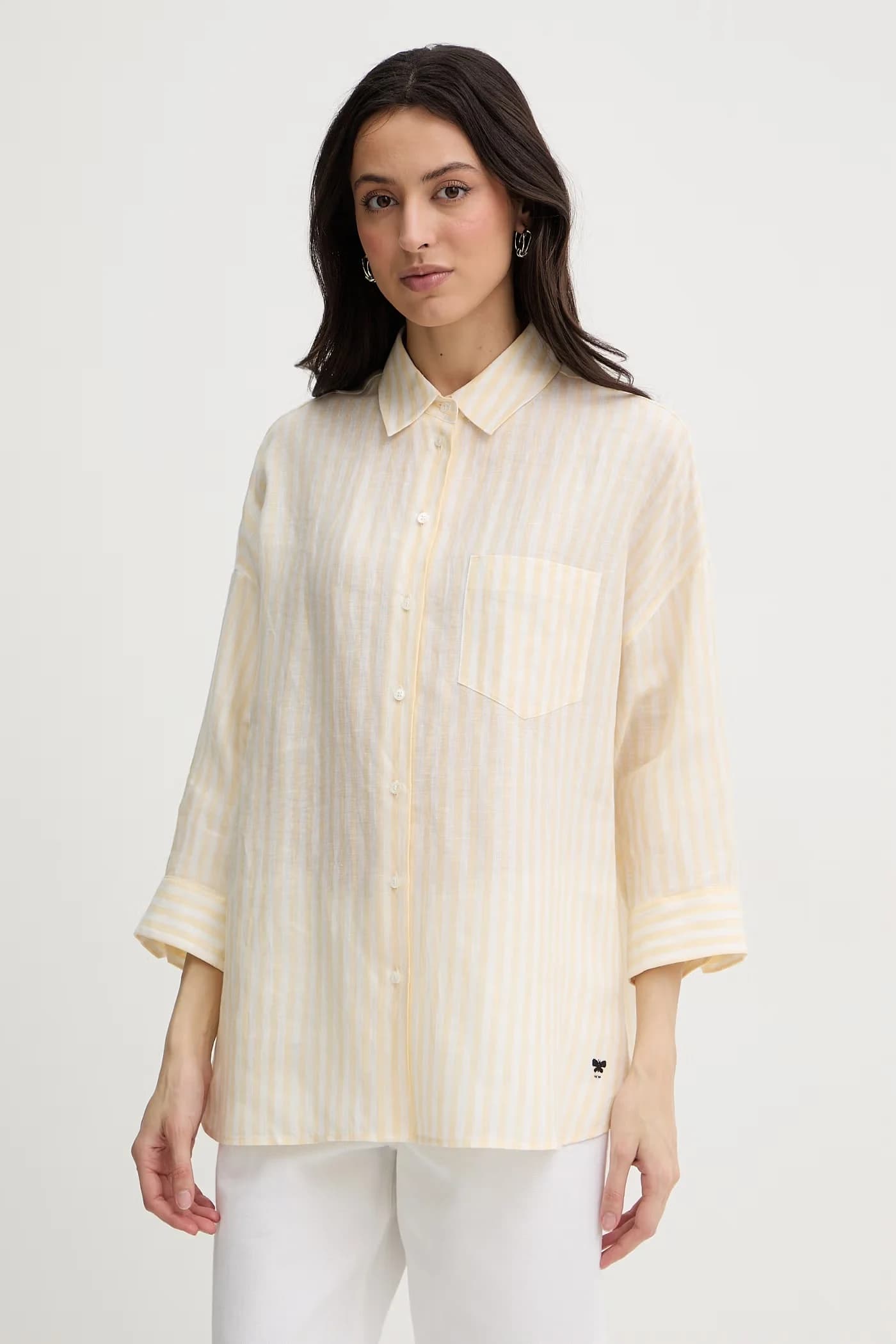 PANETTO льняная женская рубашка