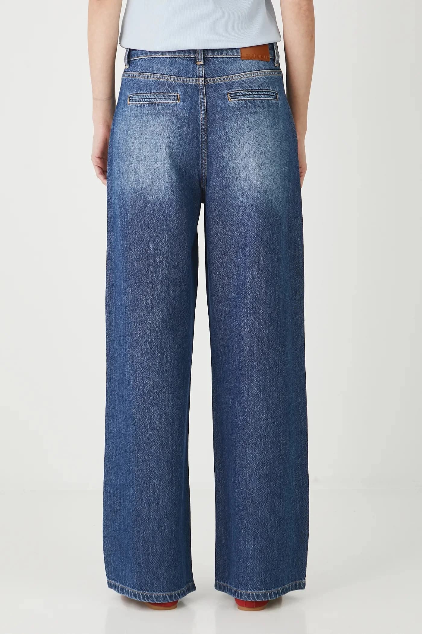 Хлопковые джинсы - фото 2