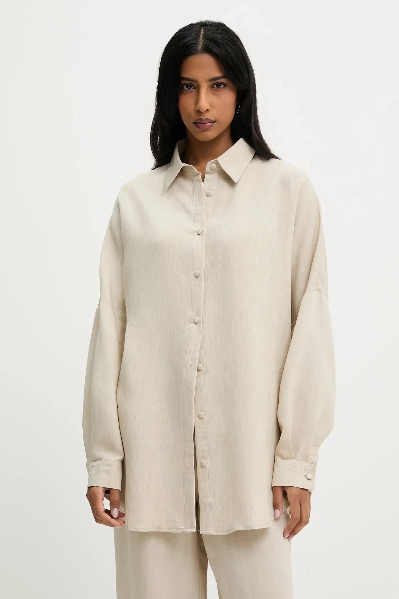 Льняная рубашка и брюки - фото 2