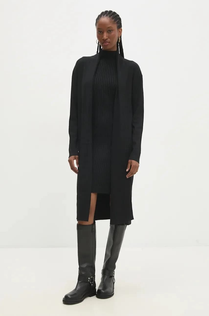 Платье и кардиган - фото 5