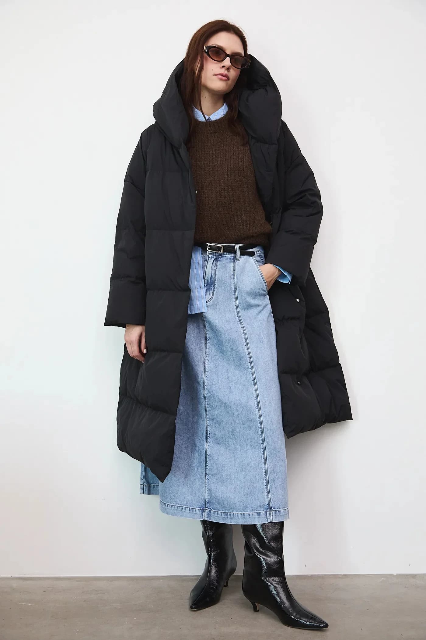 Пуховое пальто - фото 2