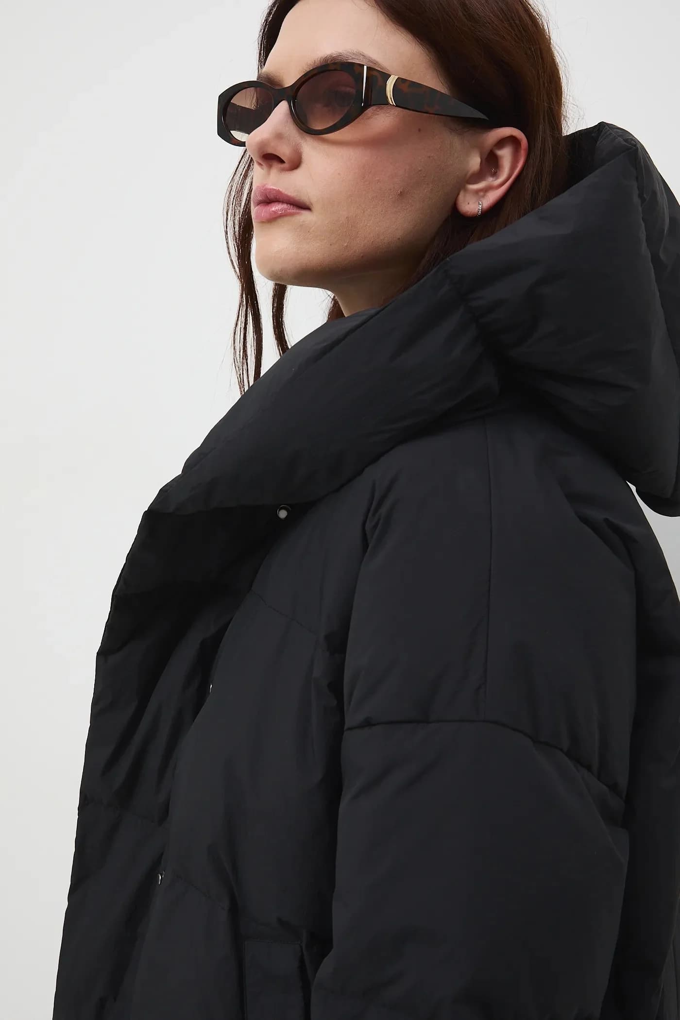 Пуховое пальто - фото 5