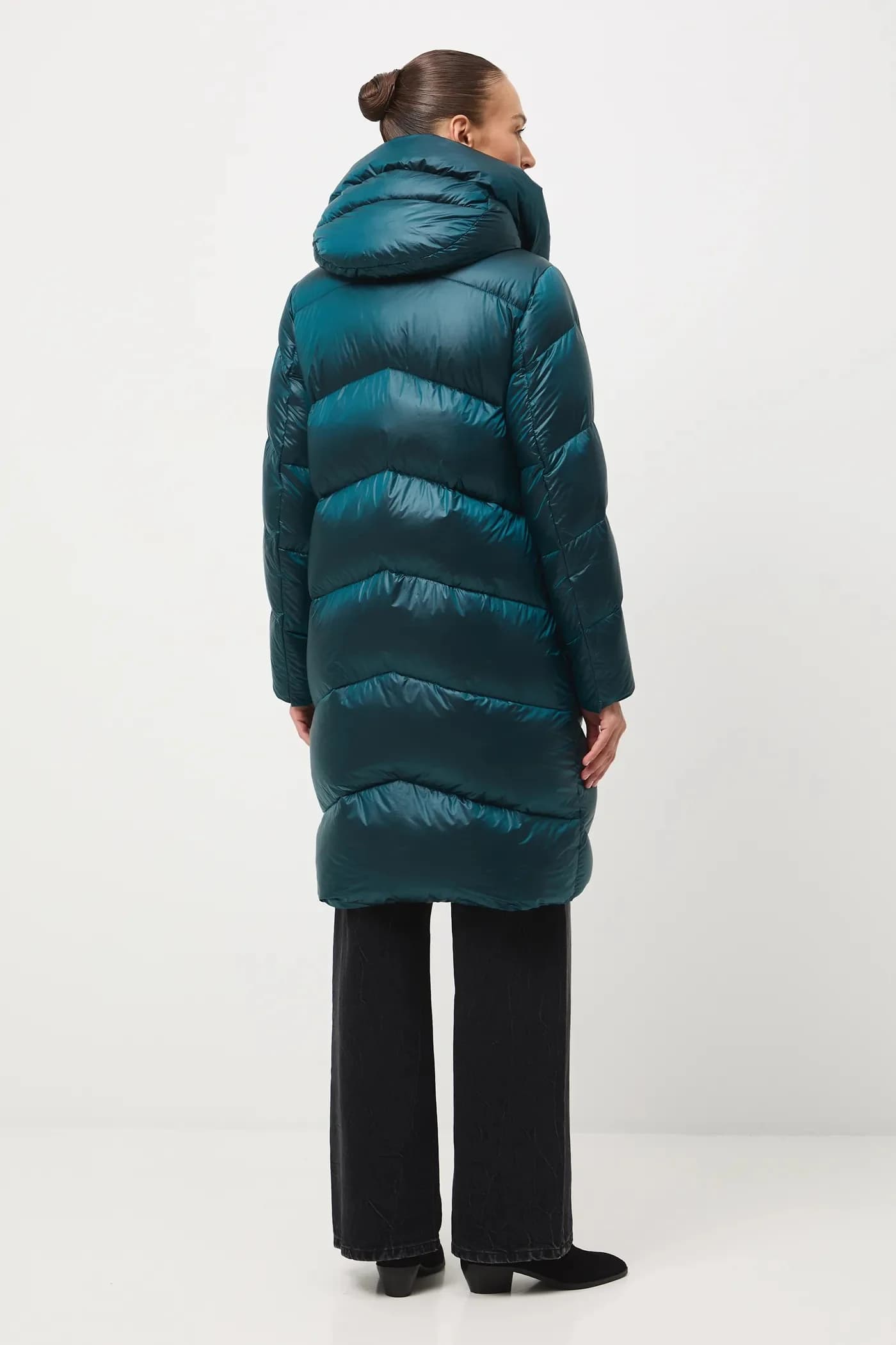 Пуховое пальто - фото 3