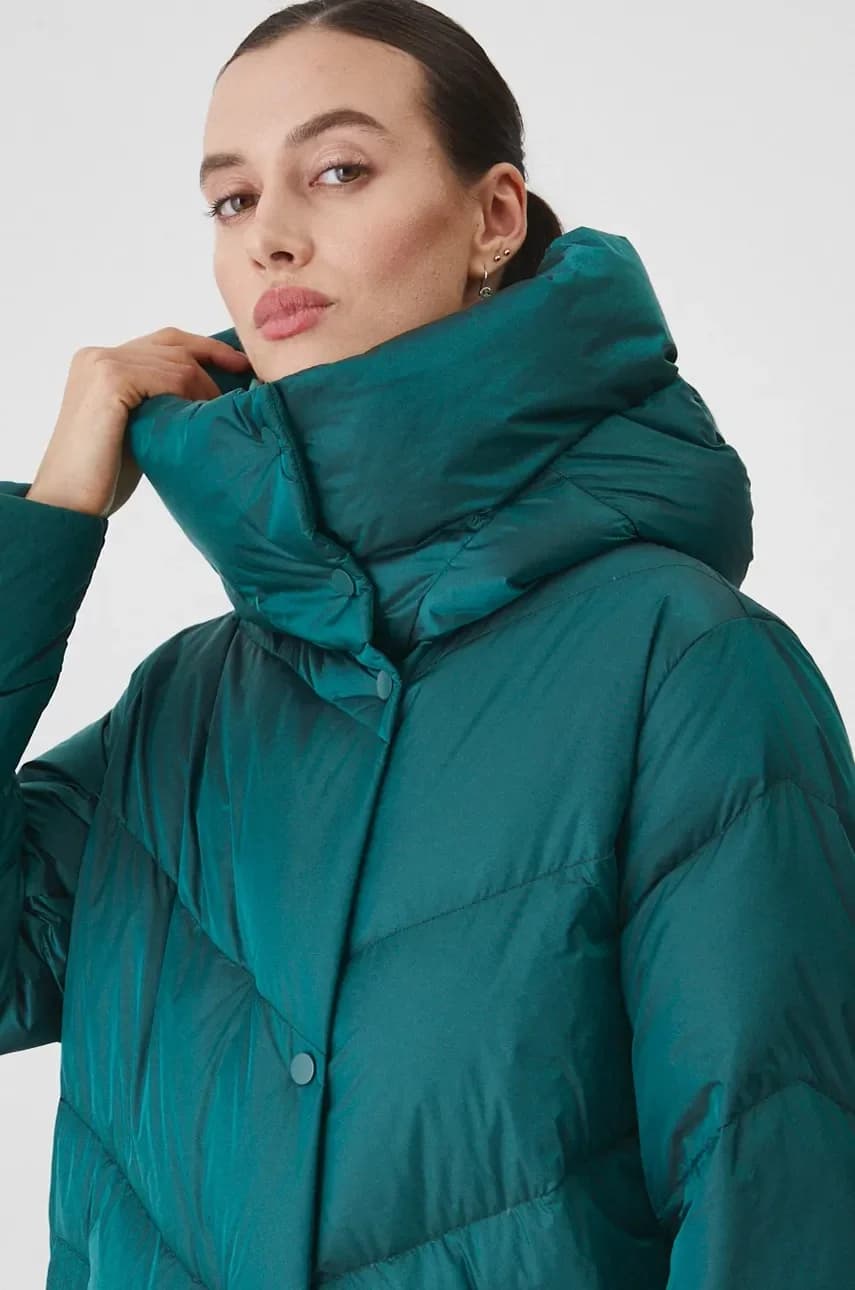 Пуховое пальто - фото 4