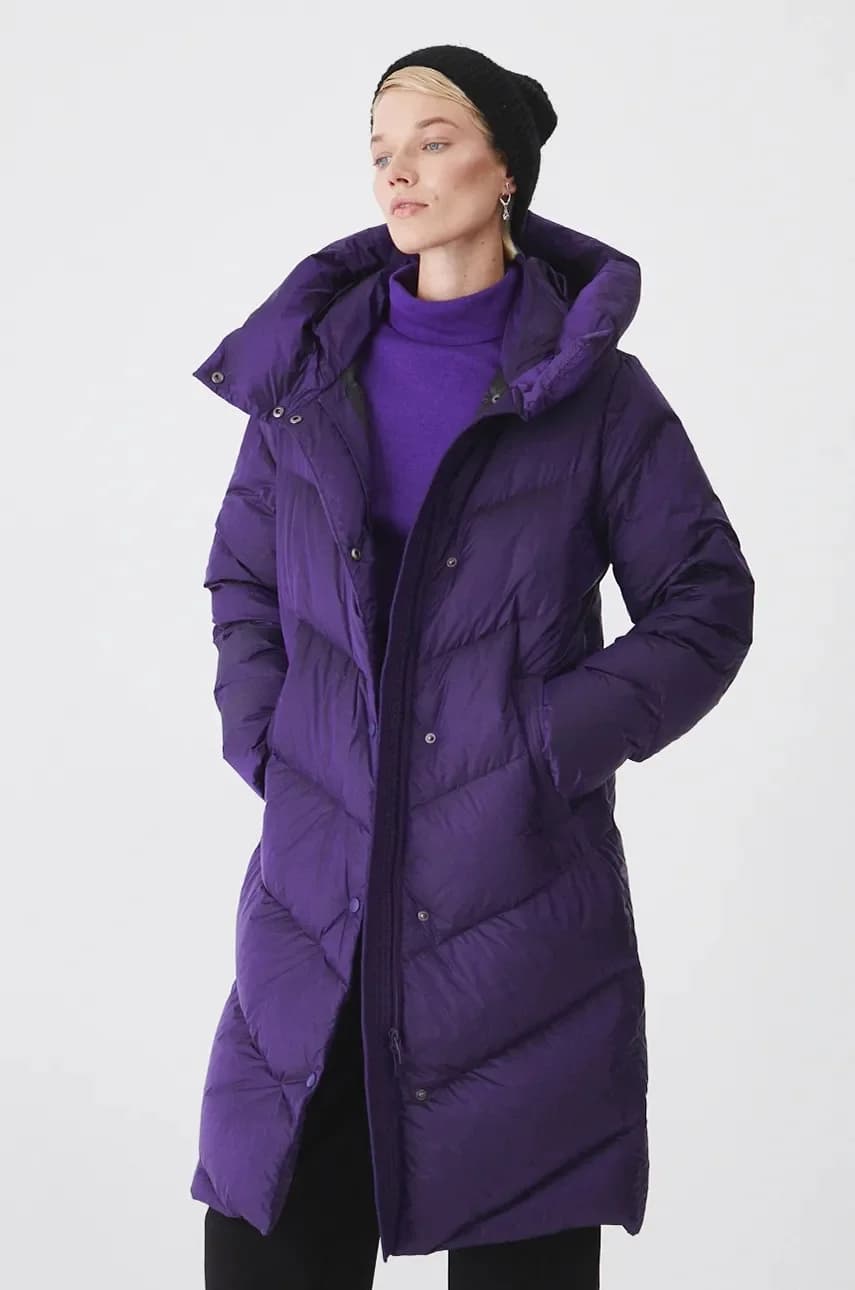 Пуховое пальто - фото 5