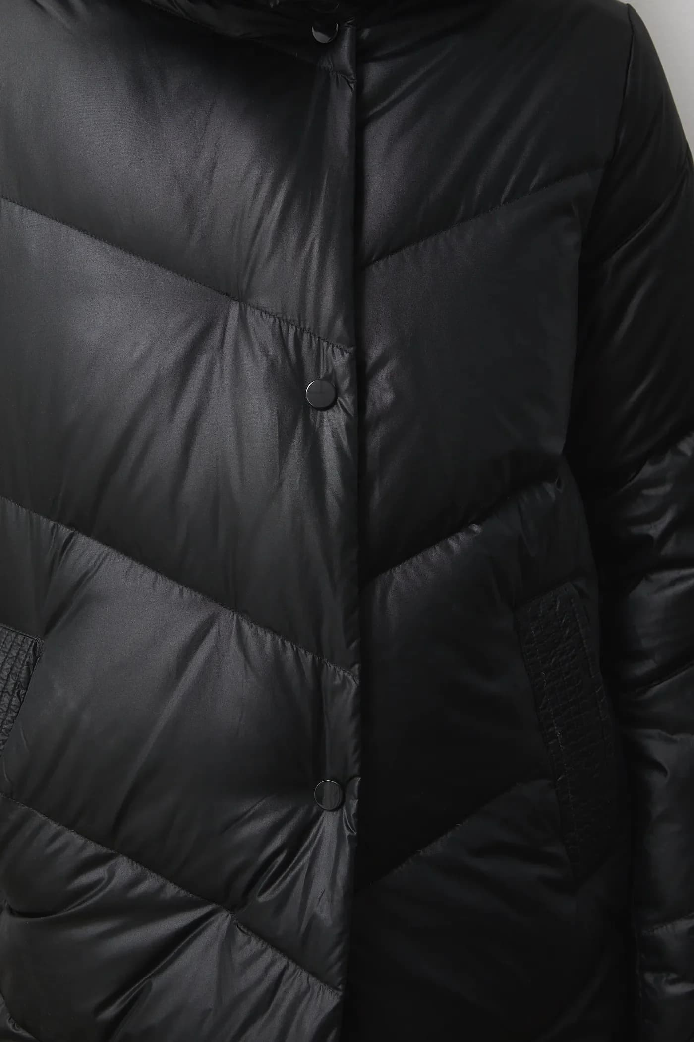 Пуховое пальто - фото 5